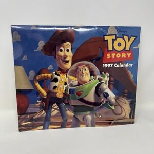 Vintage 1997 Toy Story Wall Calendar - Factory Sealed New - Disney Pixar Woody